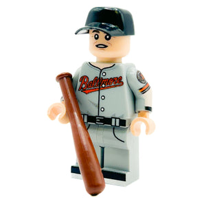 Gunner #2 Baltimore Baseball Player Minifig made using LEGO parts