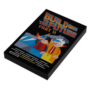 Custom LEGO Back to the Future Movie Cover Tile