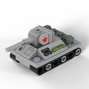 Custom LEGO Nano T-34 Russian Tank