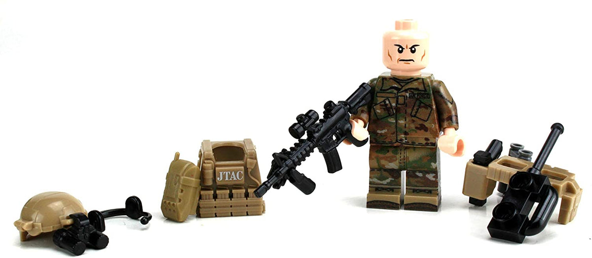 JTAC Air Force Special Forces OCP Custom LEGO Military Minifig B3 Customs