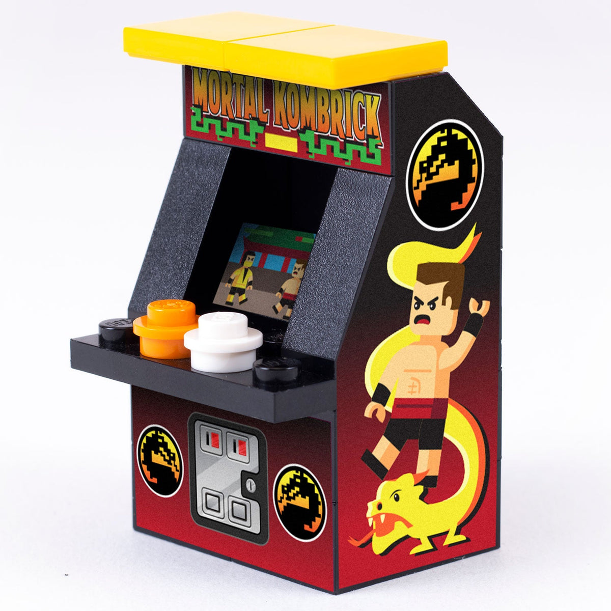 Mortal Kombrick - B3 Customs Arcade Machine made using LEGO parts