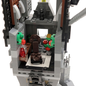 Custom Nightmare Before Christmas Jack Skellington's House - Custom MOC made using LEGO bricks