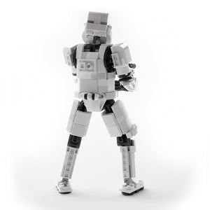 Stormtrooper 9" Figure - Custom MOC made using LEGO bricks