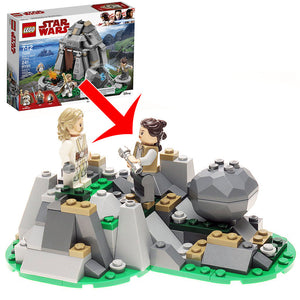 Alternate Build: LEGO Star Wars Ahch-tu Island Training Set 75200 Instructions