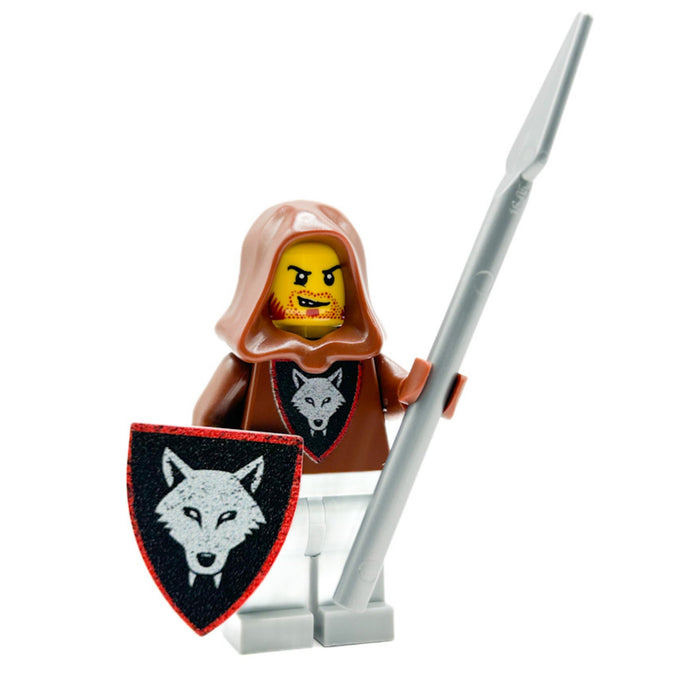 Wolfpack Bandit (Spear) - Custom Castle Minifigure