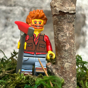 COMING SOON Big Burly Labor Day Lumberjack 2025 Minifig made using LEGO parts
