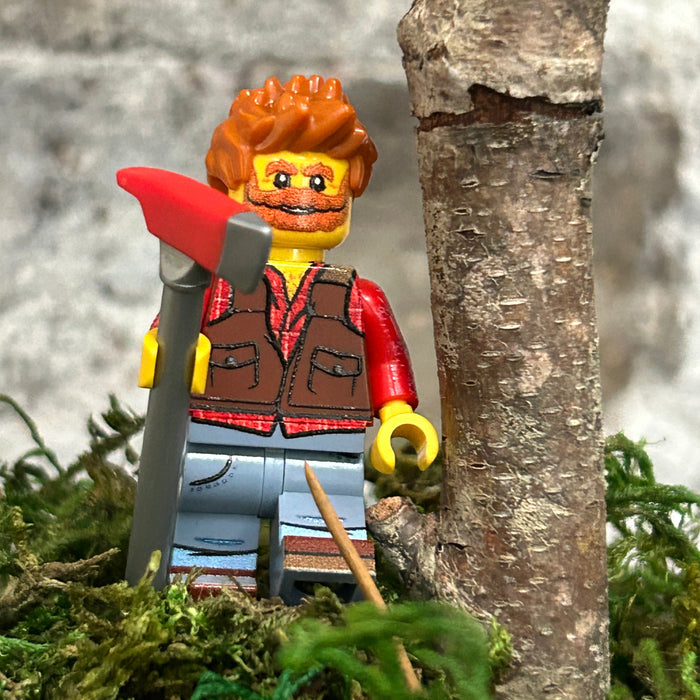 COMING SOON Big Burly Labor Day Lumberjack 2025 Minifig made using LEGO parts
