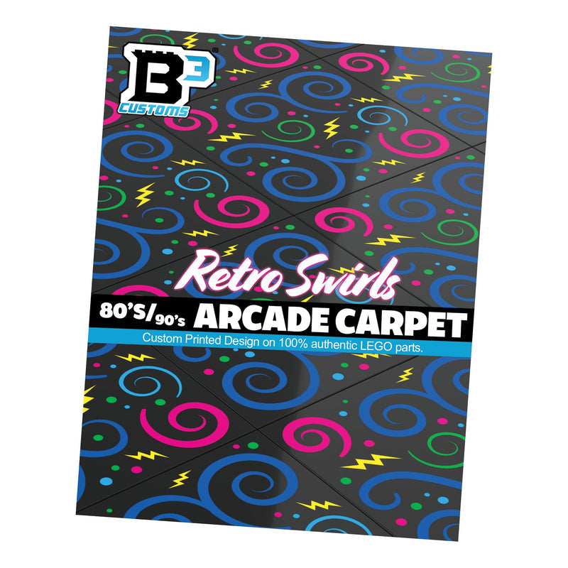 ケケケ 80s-Swirl-Arcade-Carpet-