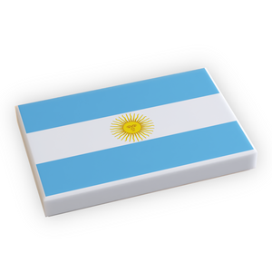 Argentina LEGO Flag Tile 2x3