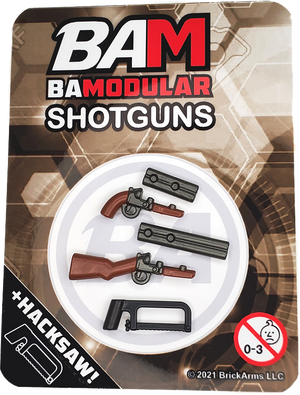 BAM Shotguns w/ Hacksaw - BrickArms