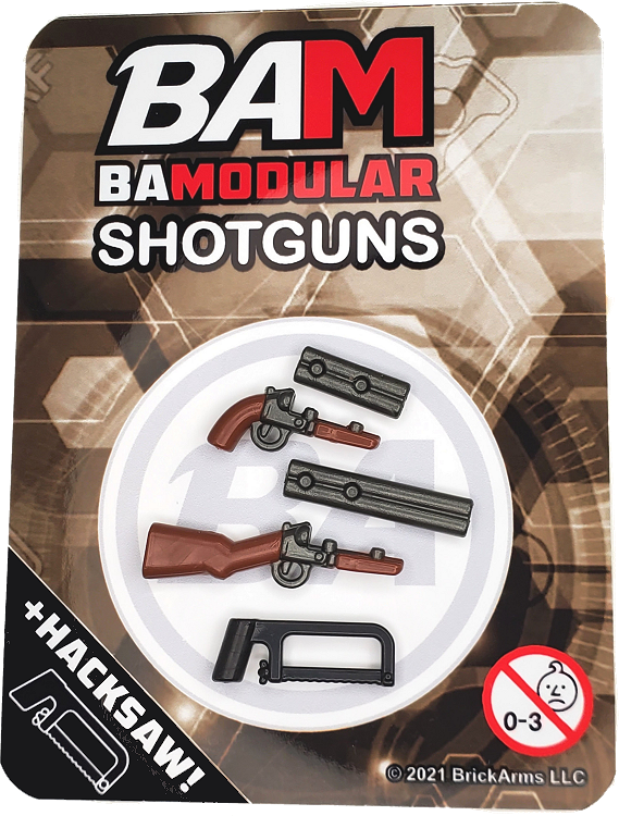 BAM Shotguns w/ Hacksaw - BrickArms