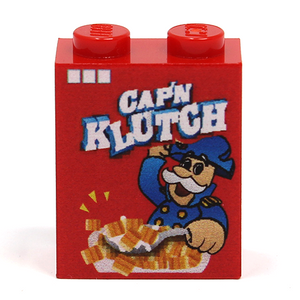 B3 Customs® Cap'N Klutch Cereal (1 x 2 x 2 Brick)