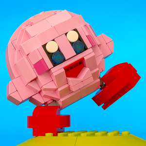 Kirby - Custom MOC made using LEGO parts