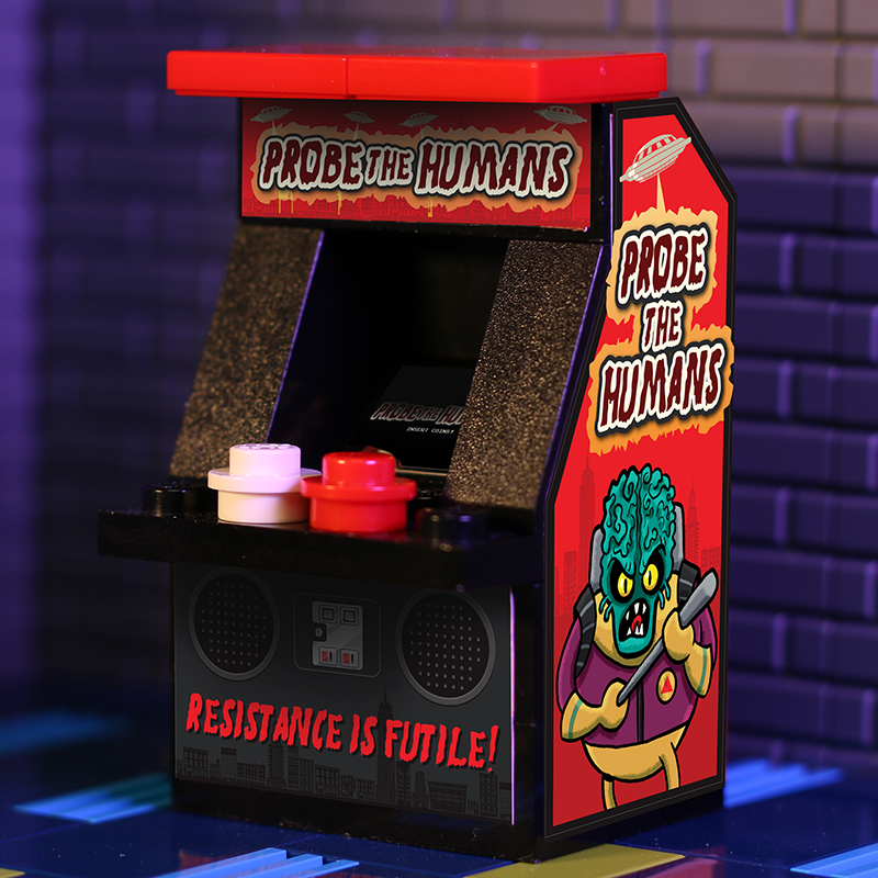 Probe the Humans Classic Arcade Machine – B3 Customs