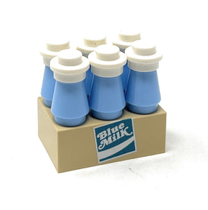 Custom LEGO Blue Milk 6-Pack from Star Wars