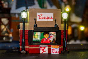 Custom LEGO Chick-Fil-A Food Stand