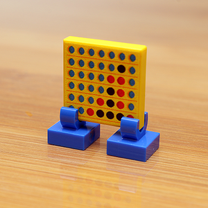 Custom LEGO Connect 4 Board Game Tile