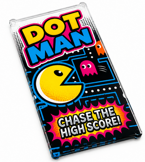 Custom LEGO Dot-Man Arcade Window