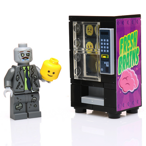 Custom LEGO Fresh Brains Zombie Vending Machine