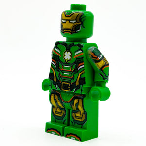 Custom LEGO Iron Man - Irish St. Patricks Day Minifig