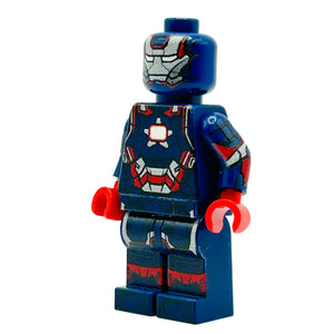 Custom LEGO Iron Patriot Minifigure
