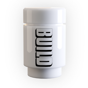 Custom LEGO Prime Energy White Can for Minifigs
