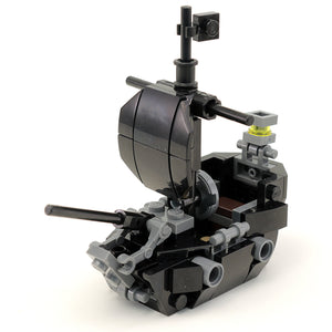 Custom Mini Black Pearl made with LEGO parts