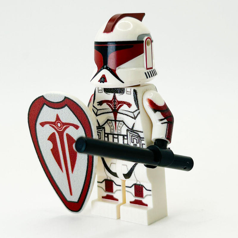 Riot Clone Trooper (Phase 1) Minifig made using LEGO parts B3