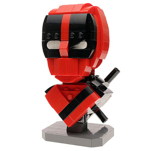 Custom LEGO Deadpool Bust MOC Build