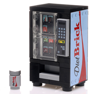 Custom LEGO Diet Coke Vending Machine