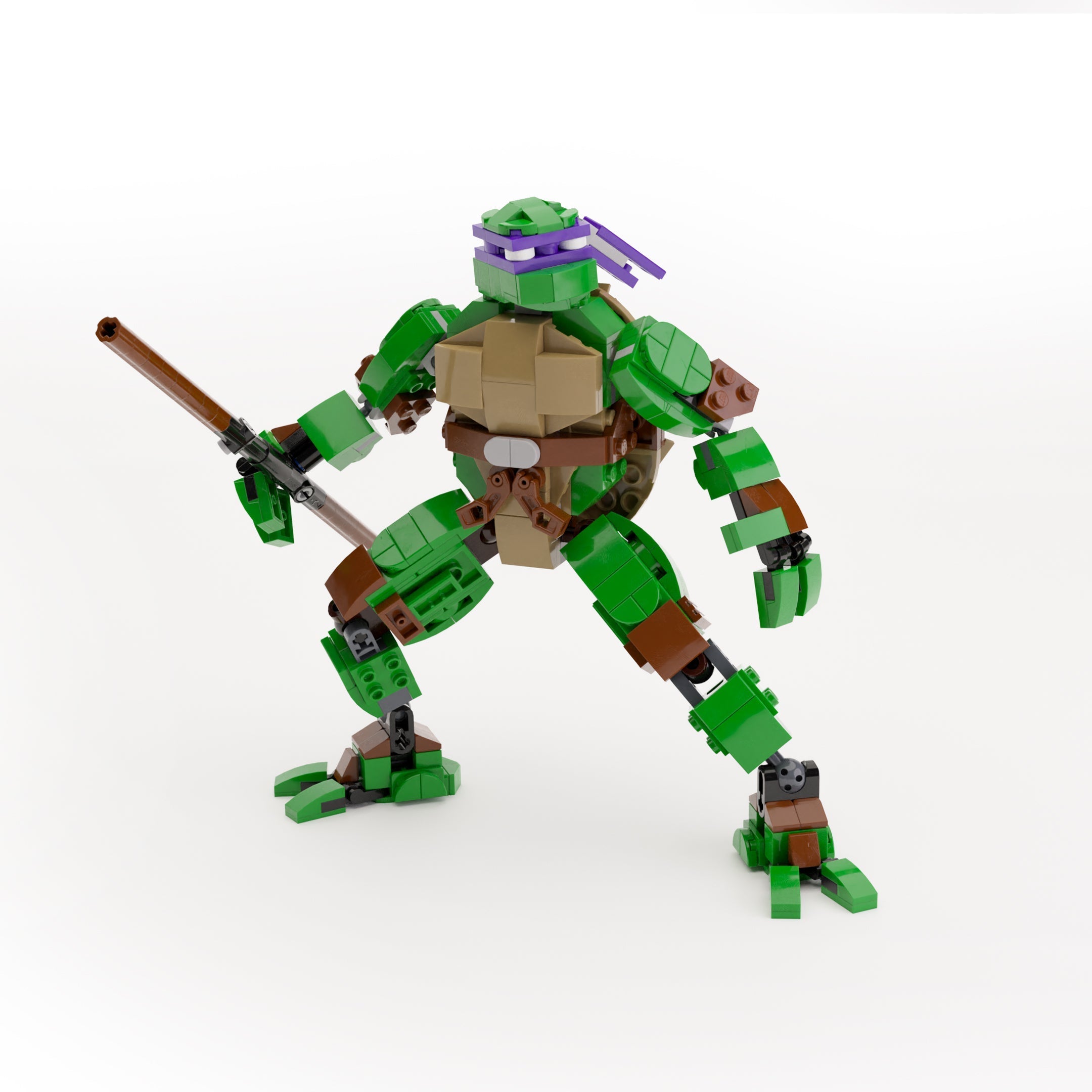 ドンケデリコ Donatello - Custom TMNT Figure made using LEGO parts - B3 Customs