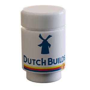 Dutch Bros Coffee Cup made using LEGO parts