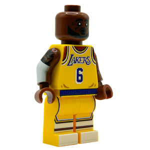 Lebron #6 LA Basketball Player Minifig (Limited Time)