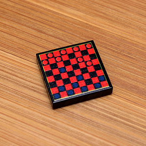 Custom LEGO Checkers Tile Board