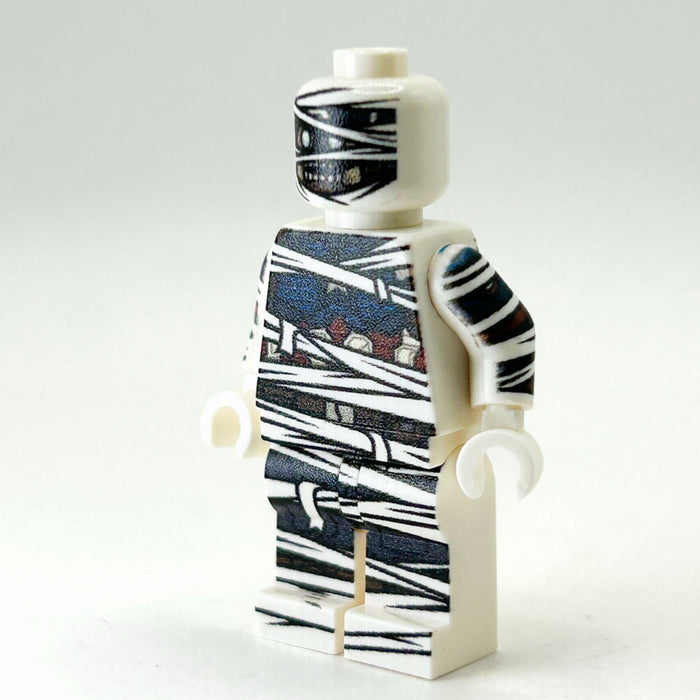 CAPTAIN as Mummy Minifig made using LEGO parts