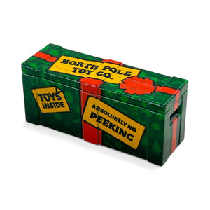 Christmas North Pole Toy Co. BrickArms Crate