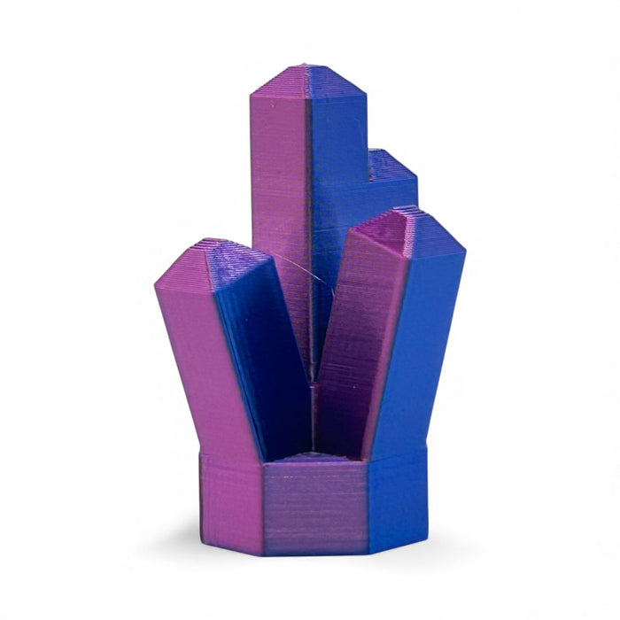 1.5" Cute-Size Rock Crystal [3D Printed]