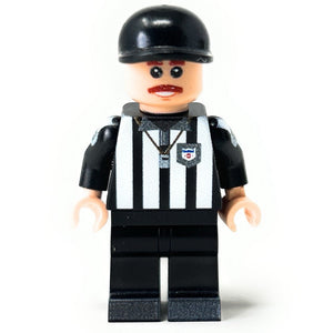 Custom LEGO NFL Football Referee Minifigure