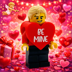 2026 GWP Be Mine Guy Valentine's Day Minifig