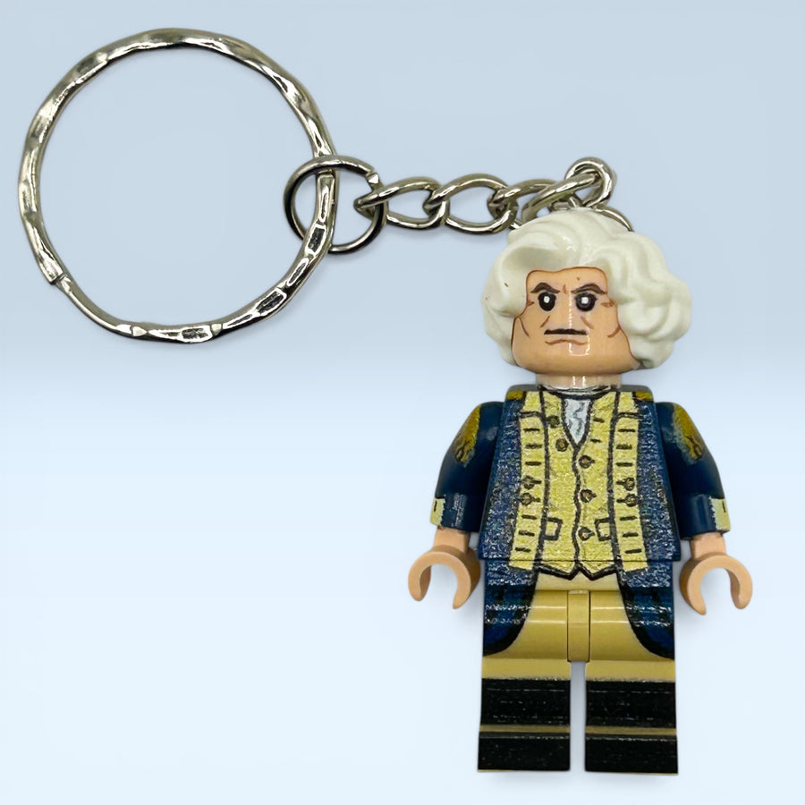 GEORGE WASHINGTON Minifig keychain – B3 Customs