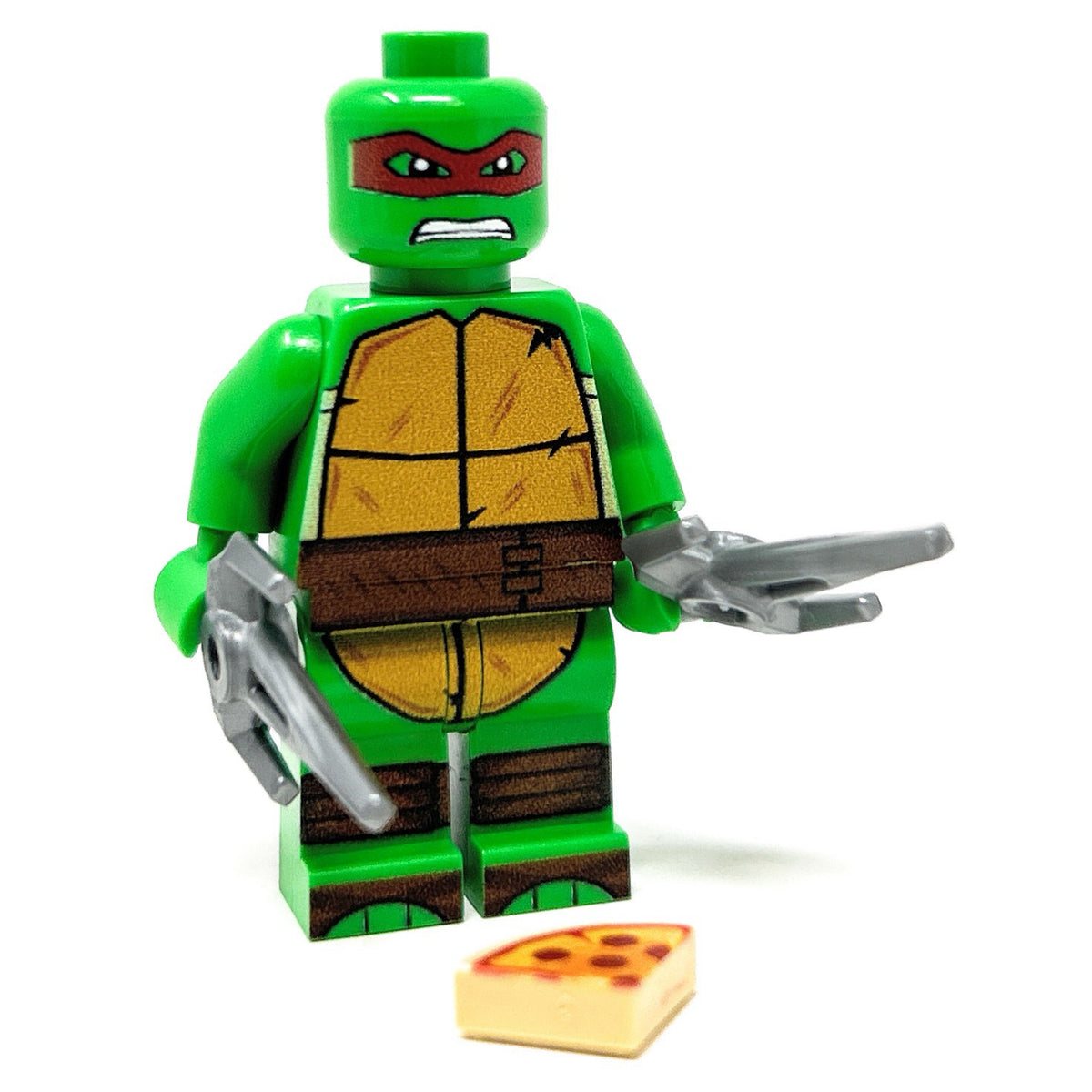 Raph Red Fighter Turtle - Custom Minifig made using LEGO parts – B3 Customs