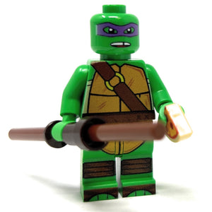 Donny Purple Fighter Turtle - Custom Minifig made using LEGO parts
