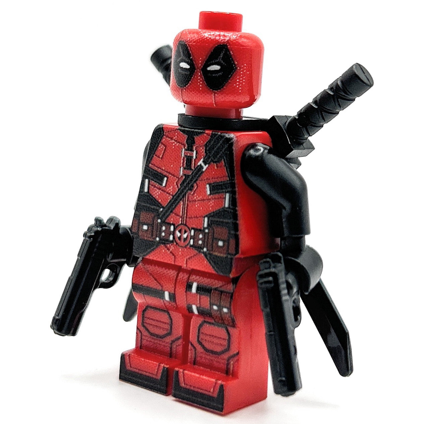 Custom Mercenary Minifig made using LEGO parts – B3 Customs