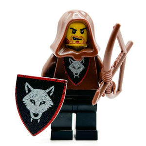 Bandit (Bow & Arrow) - Custom Castle Wolfpack Minifigure