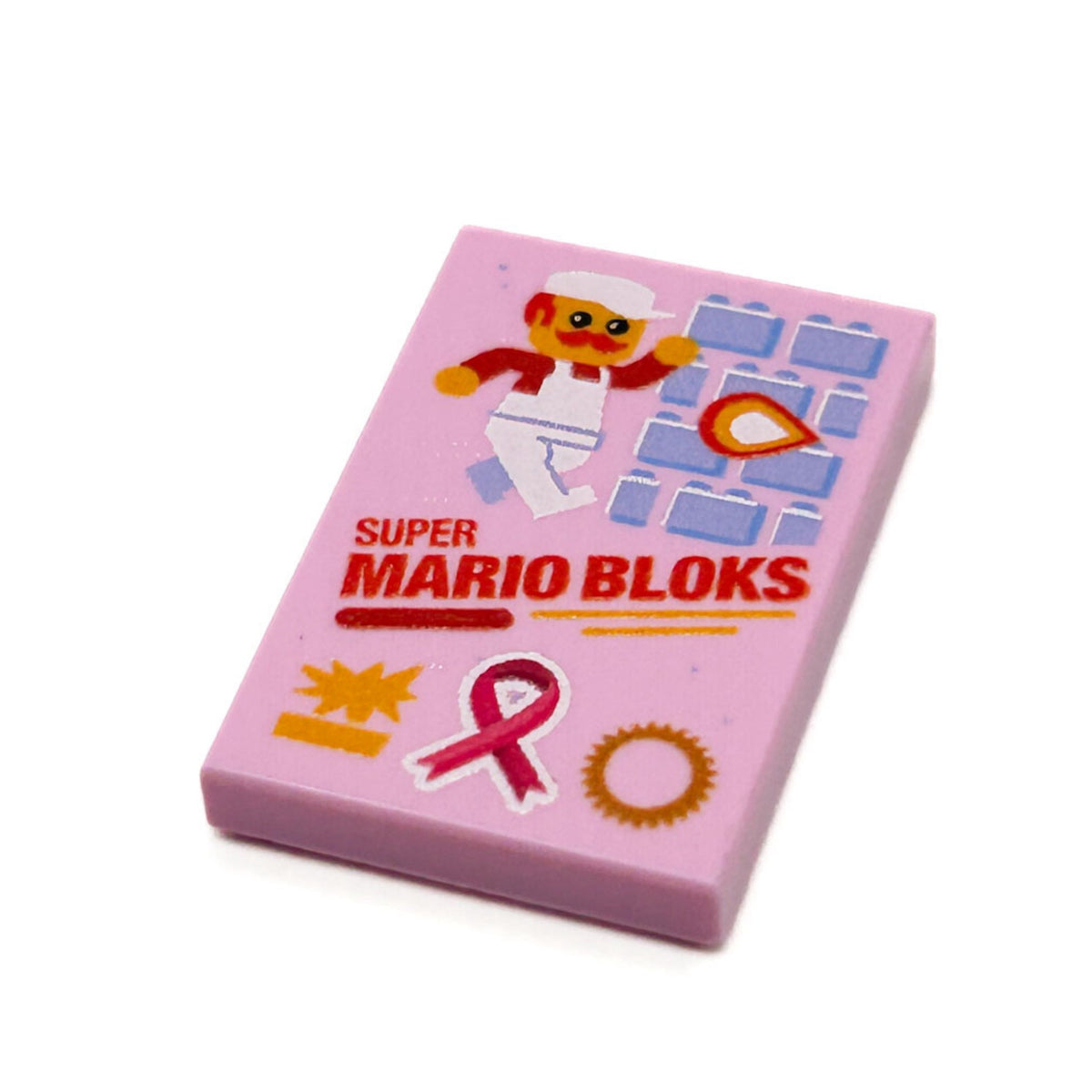Limited Production! Pink (Break Cancer Awareness) Custom Super Mario B ...