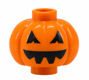 Custom Jack O' Lantern / Pumpkin Face #2 - B3 Customs made using LEGO part