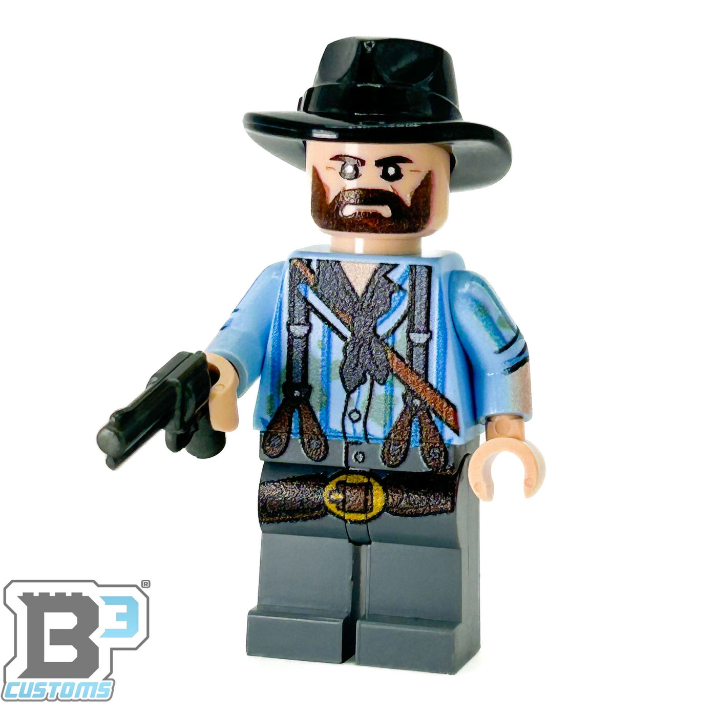 Arthur Red Brick Redemption Minifig B3 Customs - Main Image