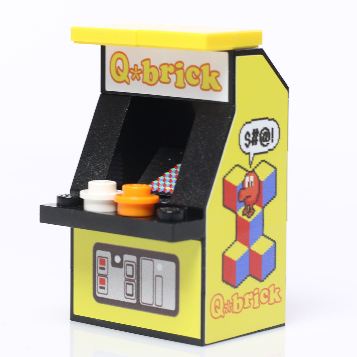 Q*Brick Classic Arcade Machine – B3 Customs