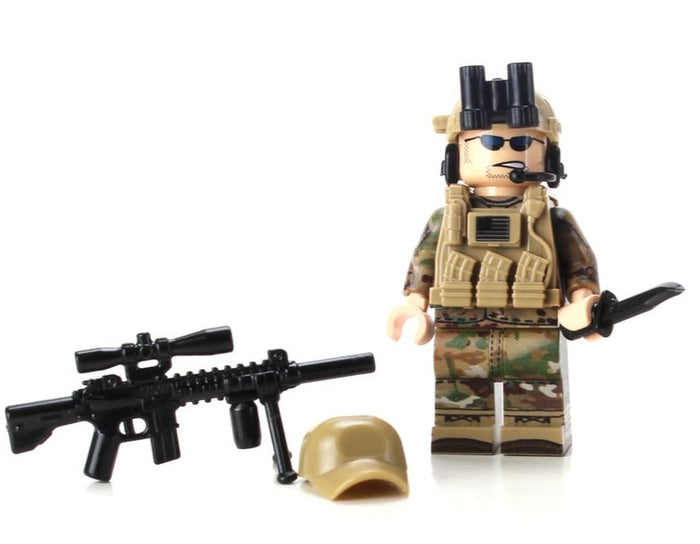 Army Special Forces Sniper OCP - Custom LEGO Military Minifig