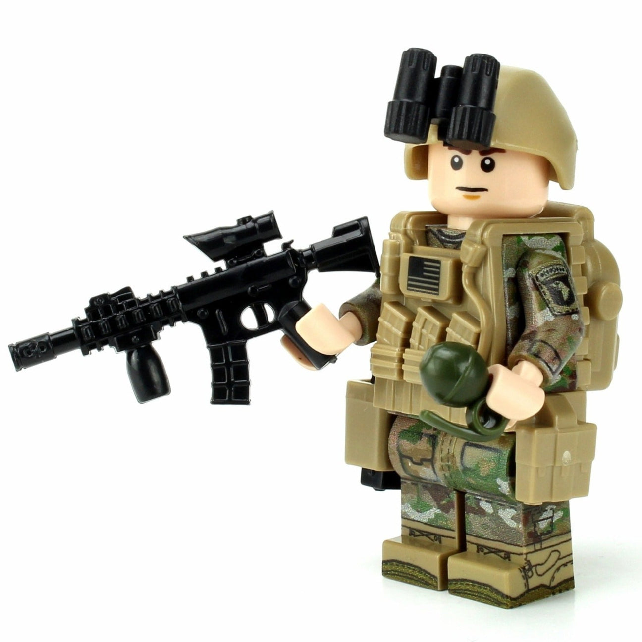 Army OCP 101st Airborne - Custom LEGO Military Minifigure – B3 Customs